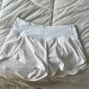 Outdoor voices (white) running shorts xs